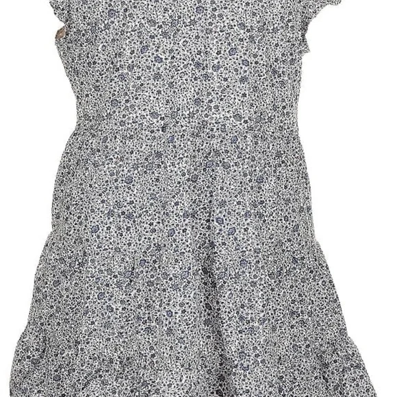 Lane Bryant Blue and White Floral Dress - Picture 3 of 9